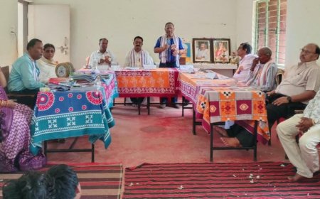 ଶ୍ରୀ ଶ୍ରୀ ଜ୍ଞାନ ମନ୍ଦିରରେ ଗୁରୁ ପୂଜନ କାର୍ଯ୍ୟକ୍ରମ ଅନୁଷ୍ଠିତ